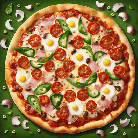 All Dressed Pizza - Everything You Love - City South Pizza