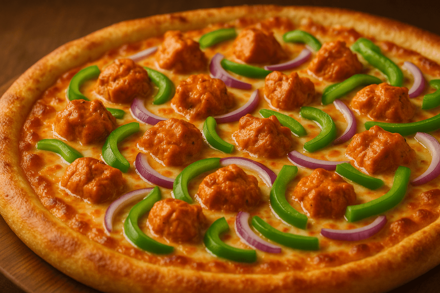Butter Chicken Pizza - City South Pizza