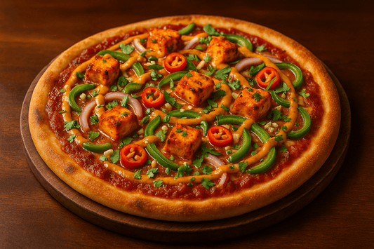 Chef's Special Pizza - Tandoori Paneer & Butter Chicken - City South Pizza